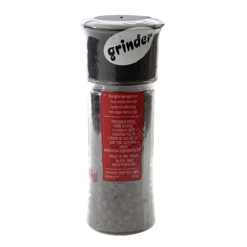 Black Peppercorn Grinders, 1.5-oz.
