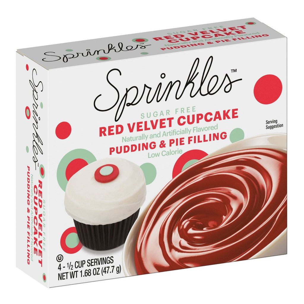 Sprinkles Sugar Free Red Velvet Cupcake Pudding &amp; Pie Filling Box, 1-ct.