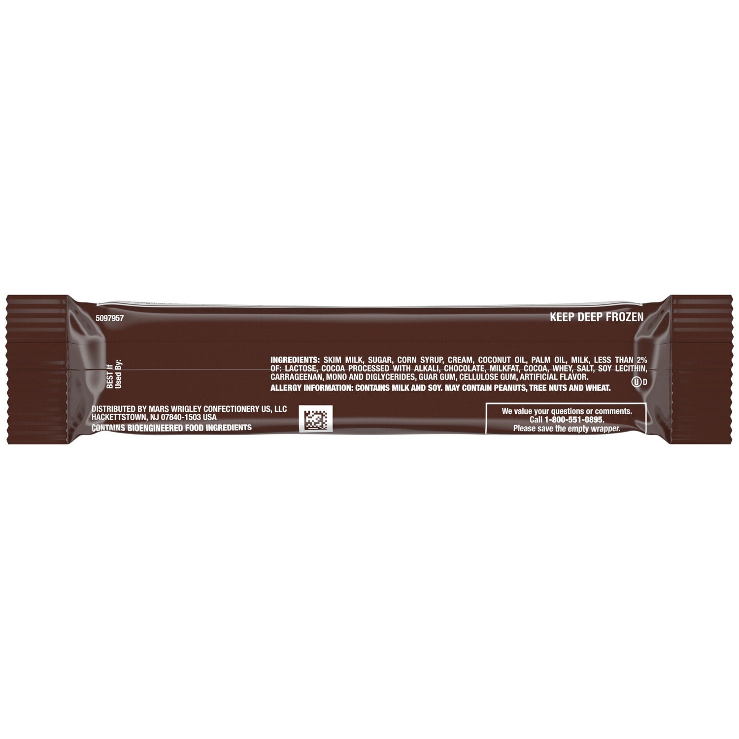 Mars MILKY WAY Chocolatey Ice Cream Bar with Caramel and a Milk Chocolatey Coating, 2.8 Oz