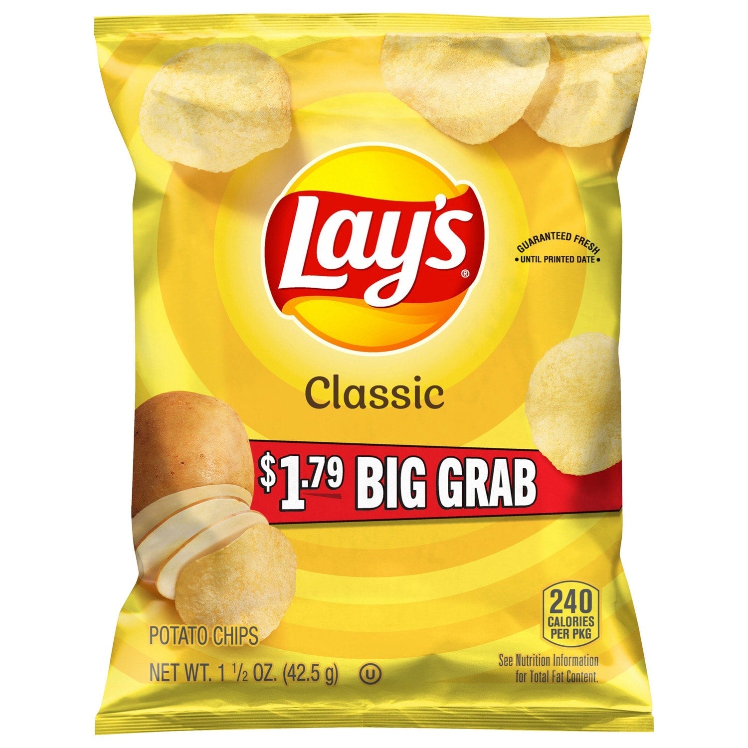 Lay's Potato Chips Classic 1 1/2 Oz
