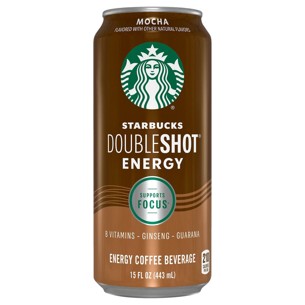 Starbucks Double Shot Energy Mocha Flavored Coffee, 15 fl oz. Can