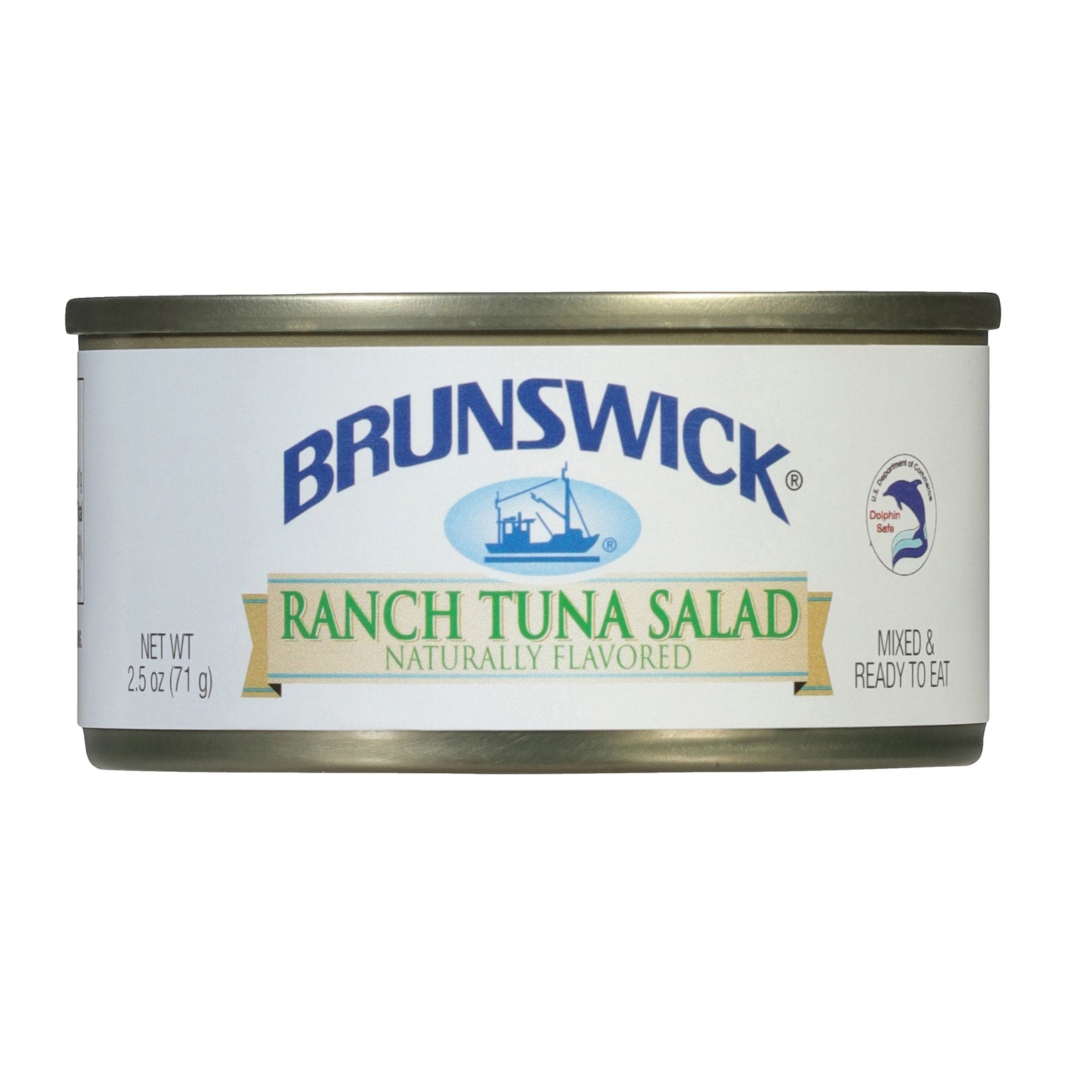 Brunswick Naturally Flavored Ranch Tuna Salad With Crackers, 1-ct.