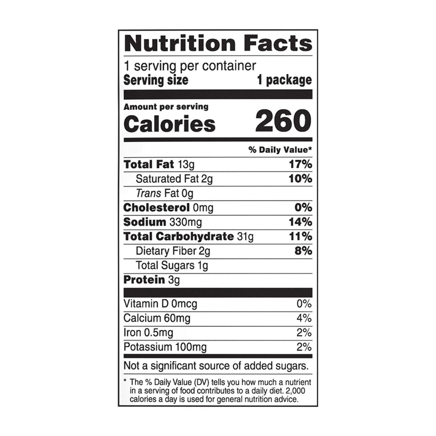 Doritos Nacho Cheese Flavored Tortilla Chips, 1-ct.