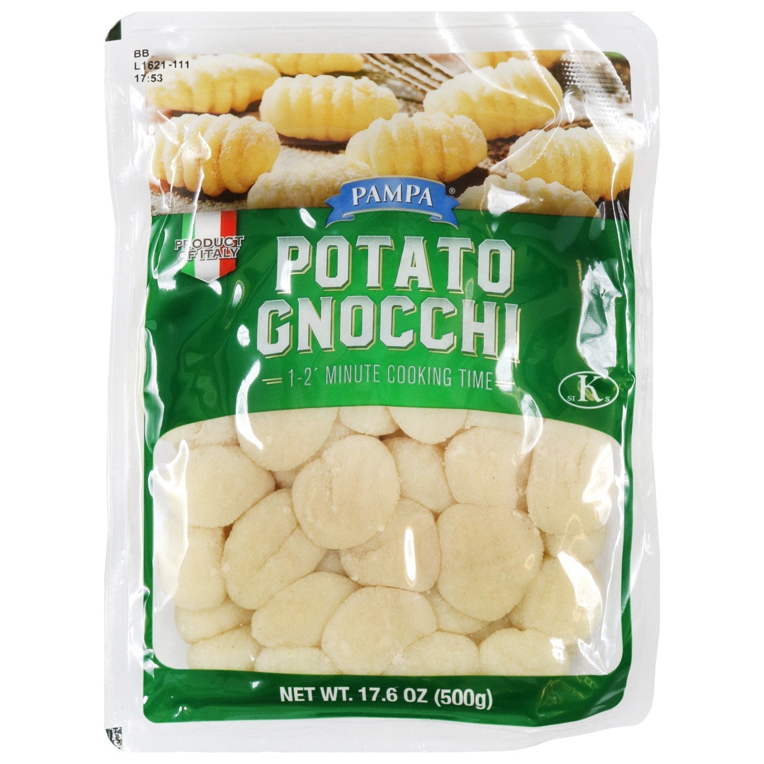 Caputo Potato Gnocchi, 17.6 oz. Packs