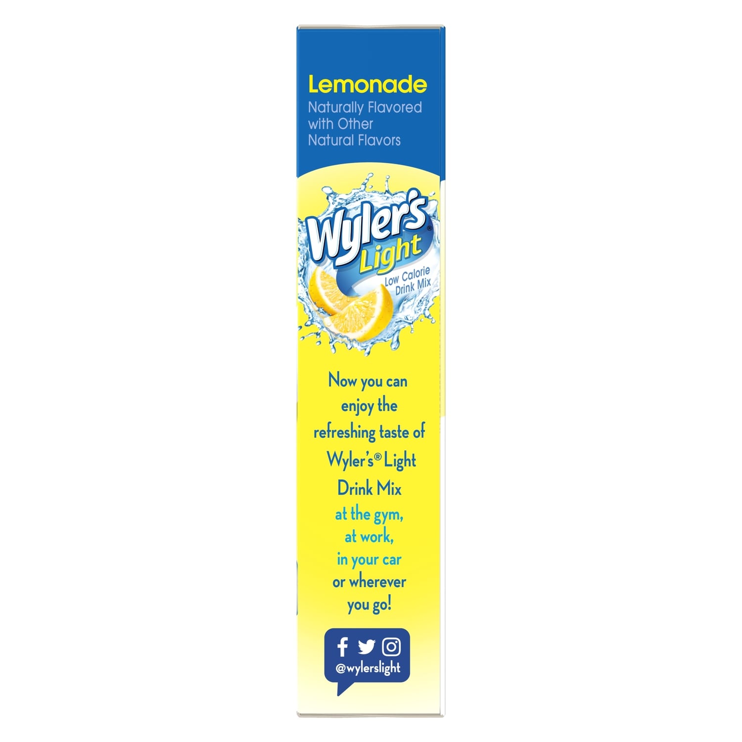 Wyler's Light Sugar Free Lemonade Mix, 8-pc Pack.