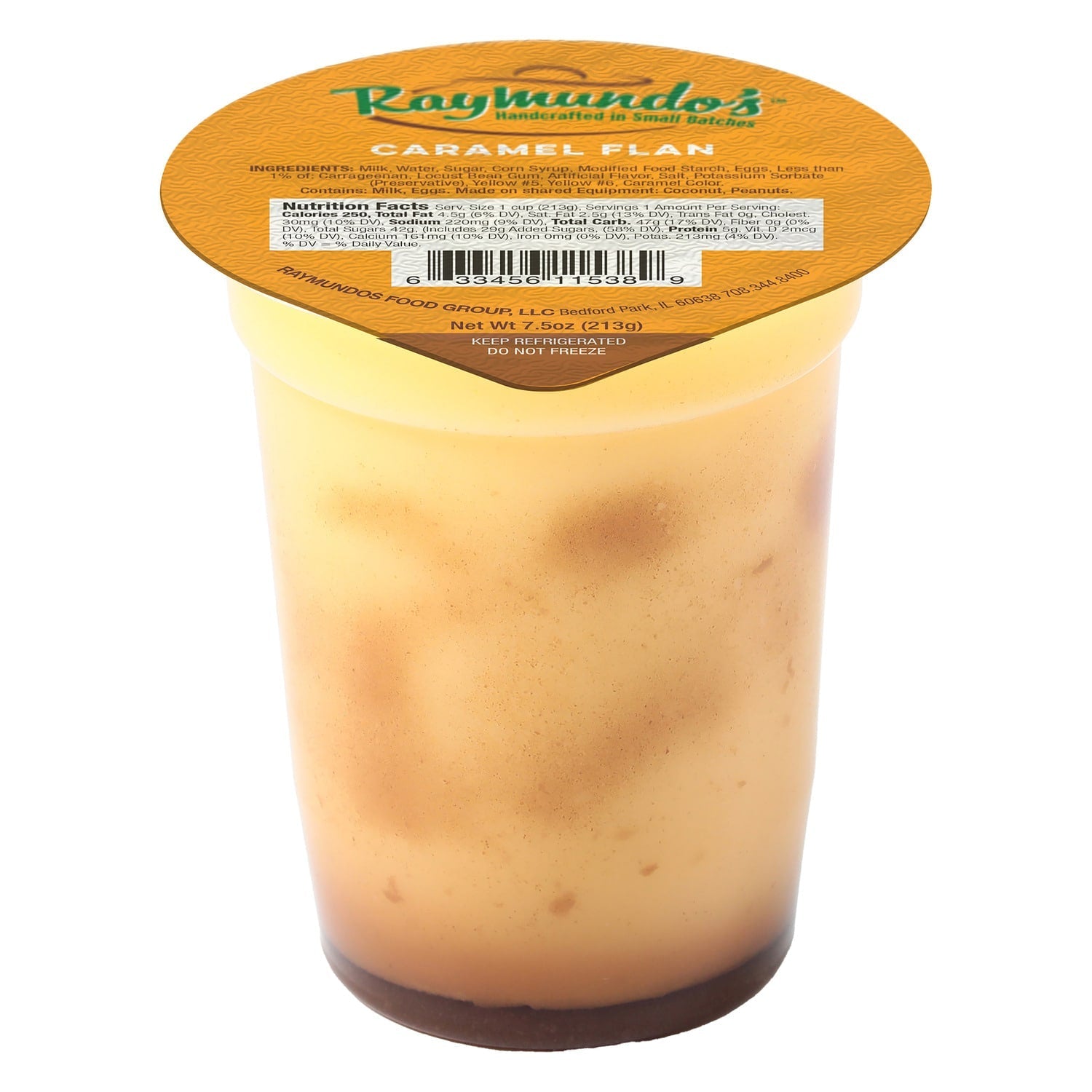 Raymundo's Caramel Flan, 7.5oz