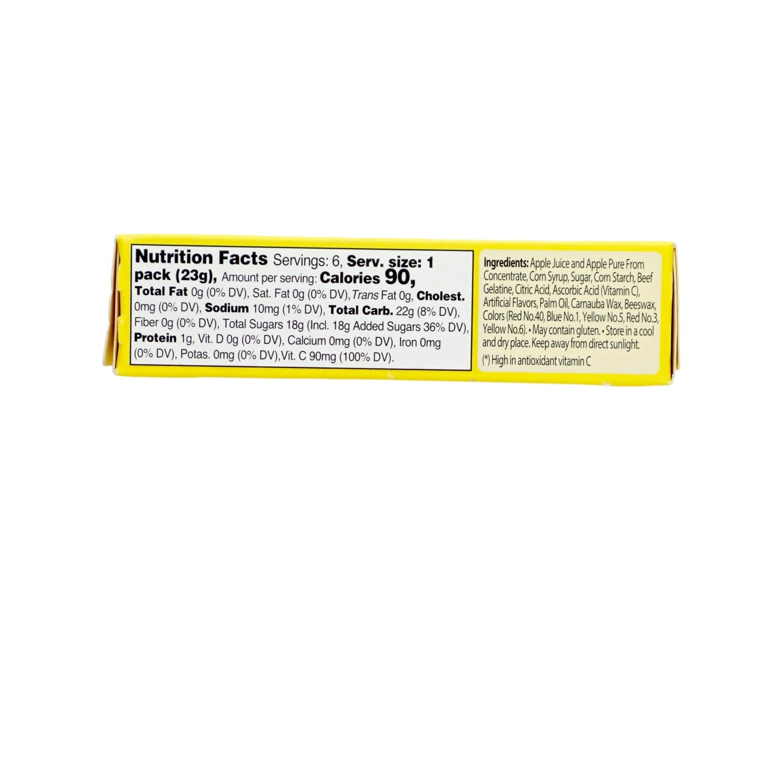 Sunkist Fruit Snacks, 6-ct. 4.8 oz.