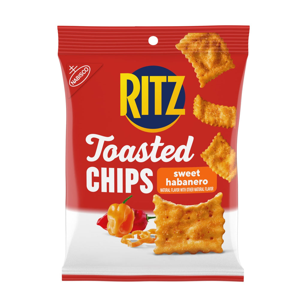 Ritz Sweet Habanero Flavored Toasted Chips, 1-ct.