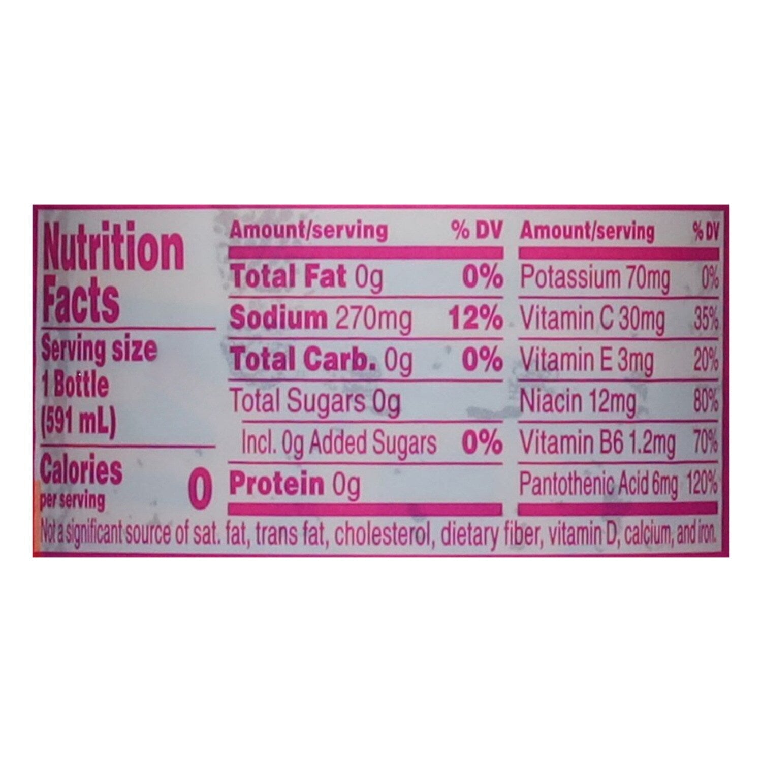 Propel Zero Sugar Electrolyte Water Beverage - Berry, 20-fl oz.