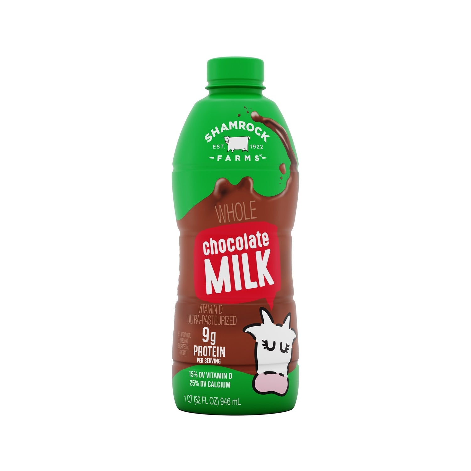 Shamrock Farms Whole Chocolate Milk, 1-ct.