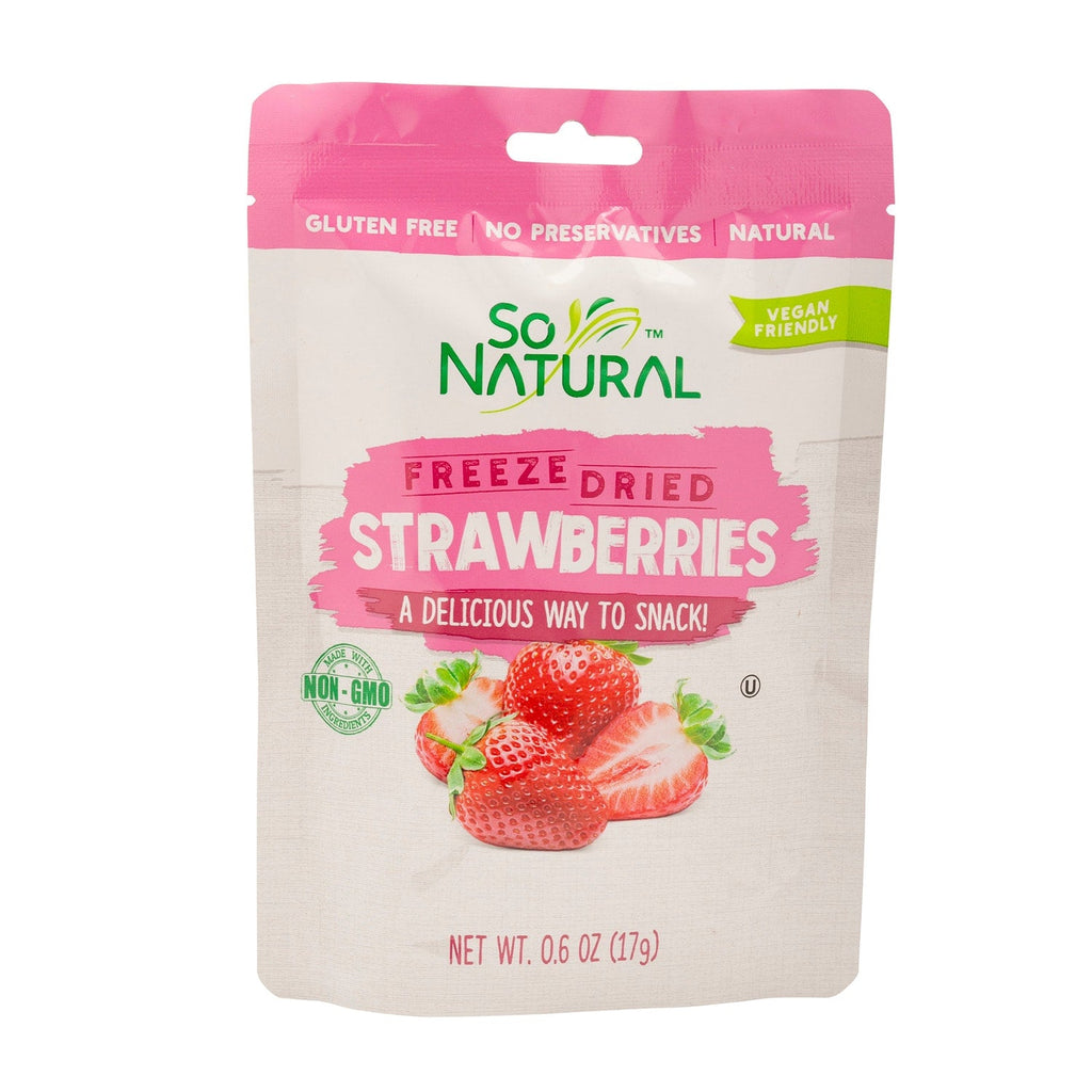 So Natural Freeze Dried Strawberries, 0.6-oz.