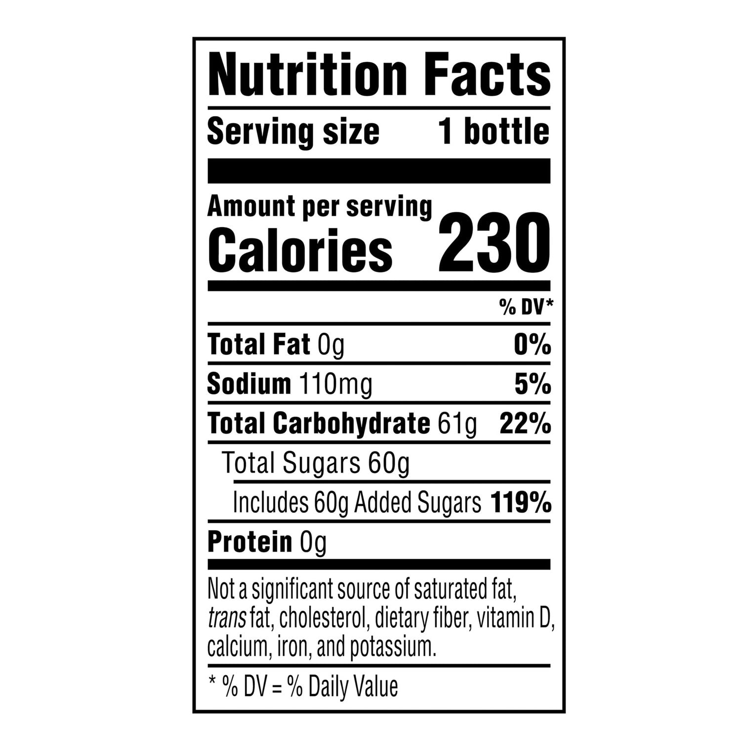 Twister Burst Orange Strawberry Banana Burst Drink, 16.9 fl oz. Bottle