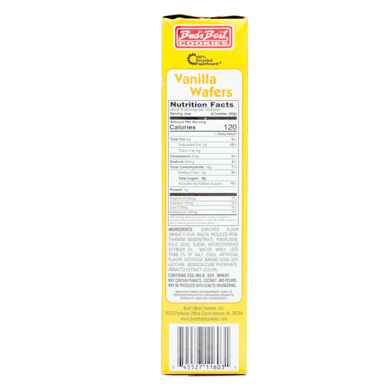 Buds Best Cookies Mini Vanilla Wafers, 6 oz.
