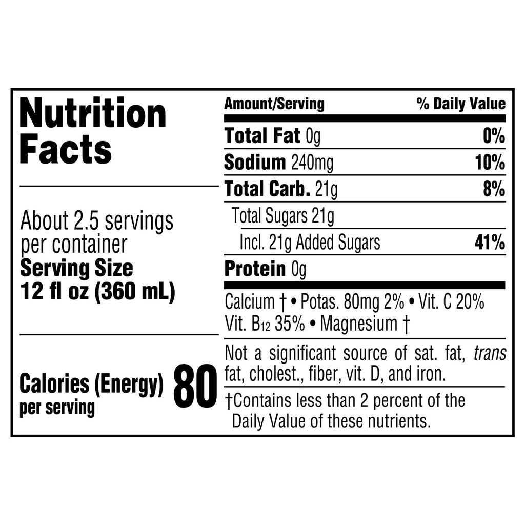 Powerade Orange Electrolyte Sports Drink, 1-ct.