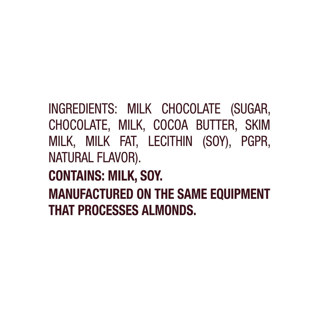 Hershey's Milk Chocolate, 4-pc Pack.