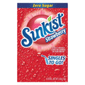 Sunkist Strawberry Zero Sugar Drink Mix, 6-pc Pack.