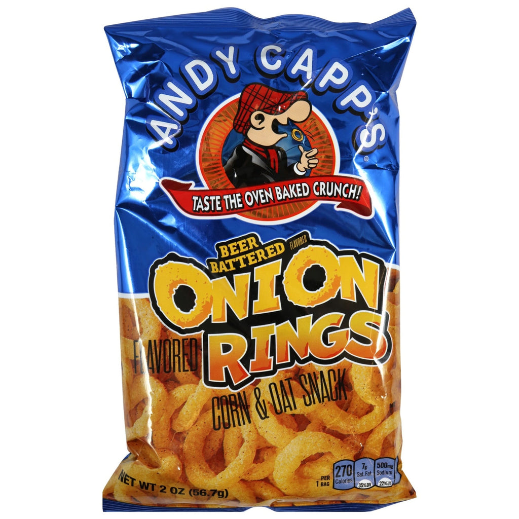 Conagra Brands Andy Capp's Beer Battered Onion Rings, 2 oz.