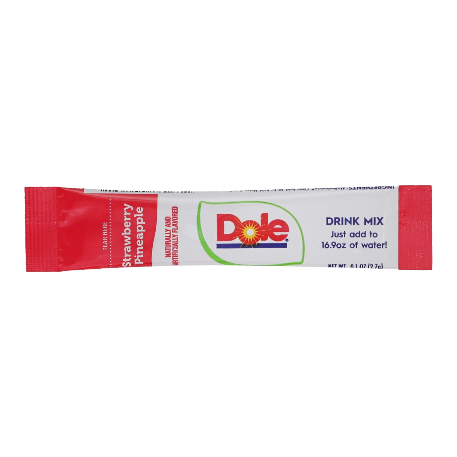 Dole Strawberry Pineapple Zero Sugar Drink Mix, 6-pc Pack.