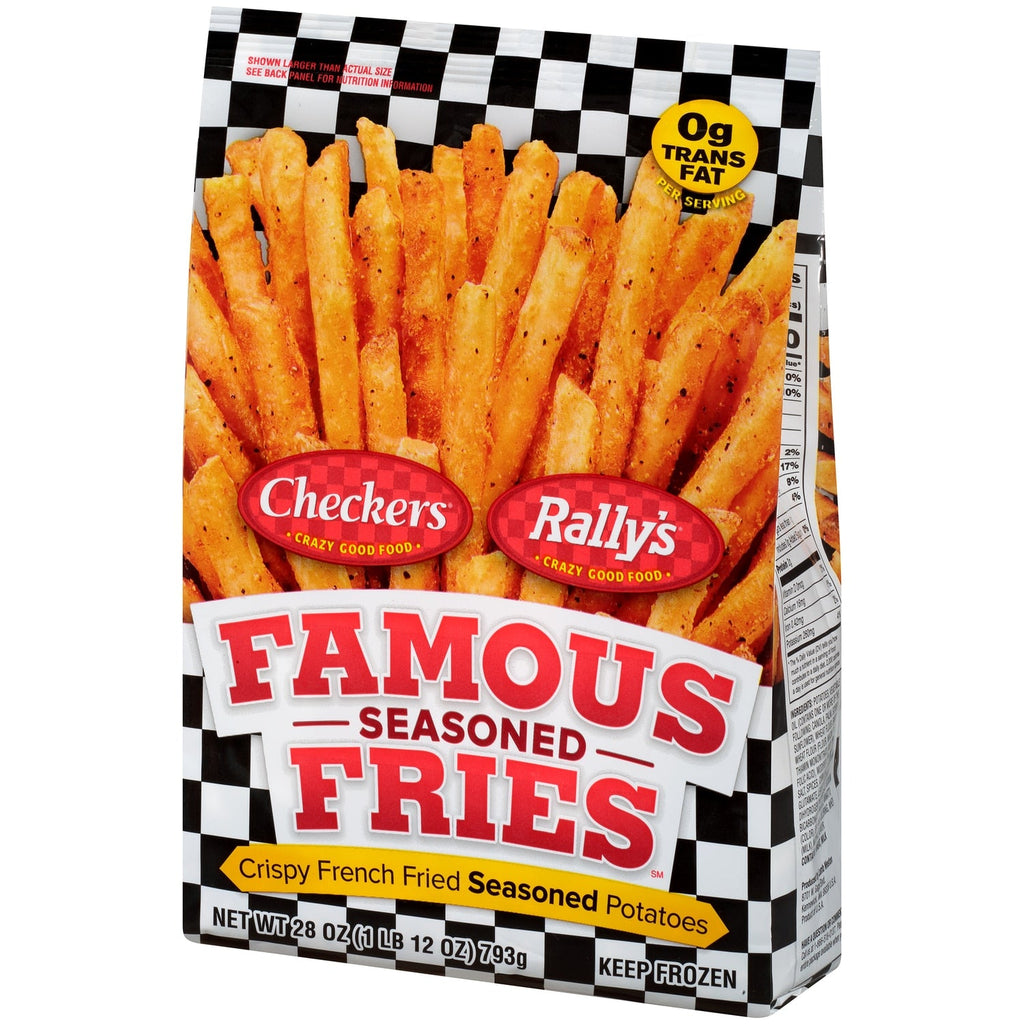 Checkers Rally's Famous Seasoned Fries, 28-oz. Bag