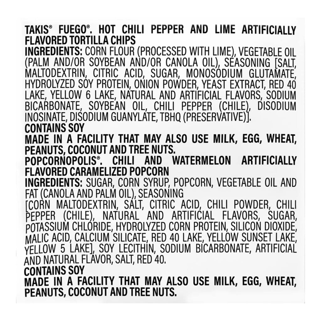 Takis Fuego Duos Popcornopolis Extreme Snack Mix, 3 oz. Bag