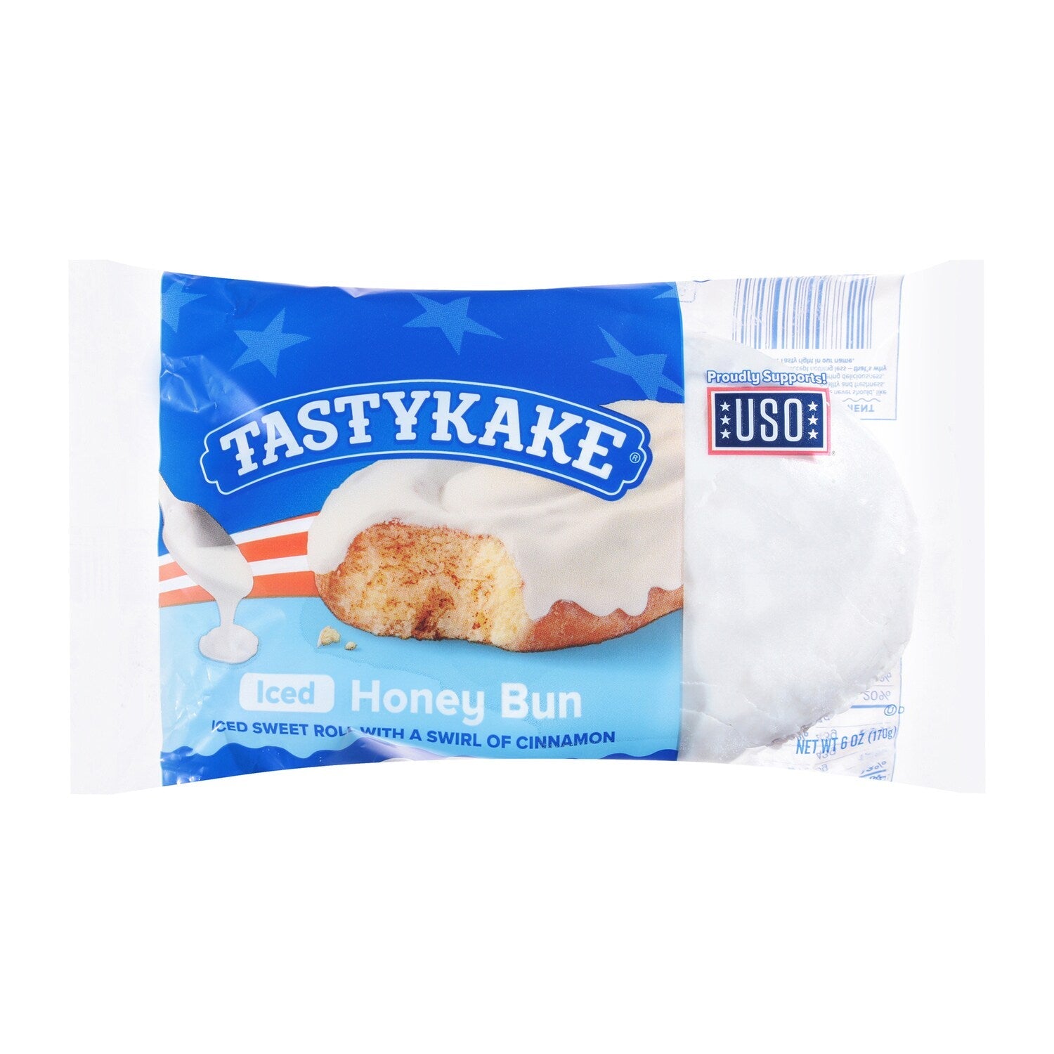 Tastykake Iced Honey Bun, 6 oz.