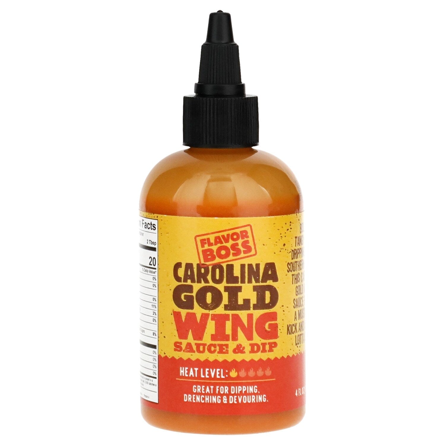 Flavor Boss Carolina Gold Wing Sauce And Dip, 1-ct.