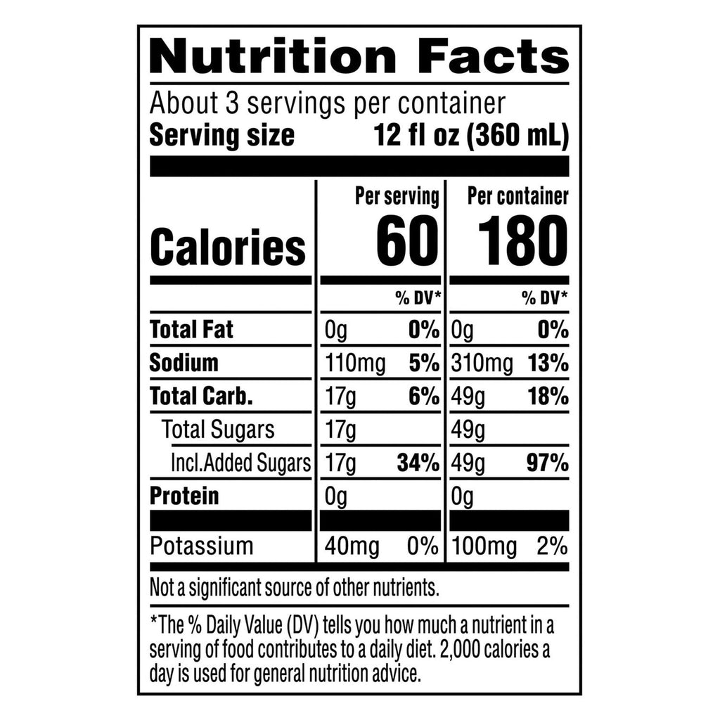 Brisk Sweet Iced Tea 1-Litre, 1-ct.