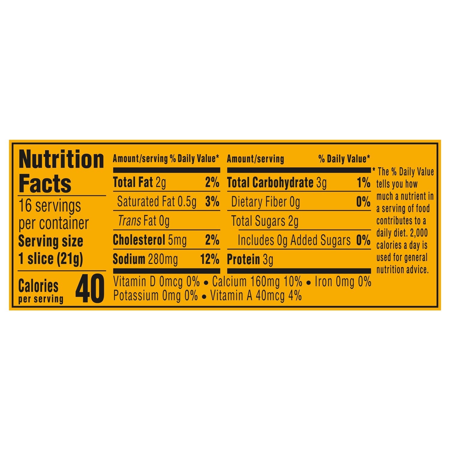 Velveeta Slices Original Cheese, 16-ct. Pack