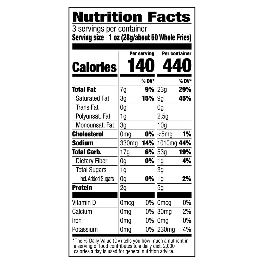 Conagra Brands Andy Capp's Ranch Fries Snacks, Corn &amp; Potato Snacks, 3 oz.
