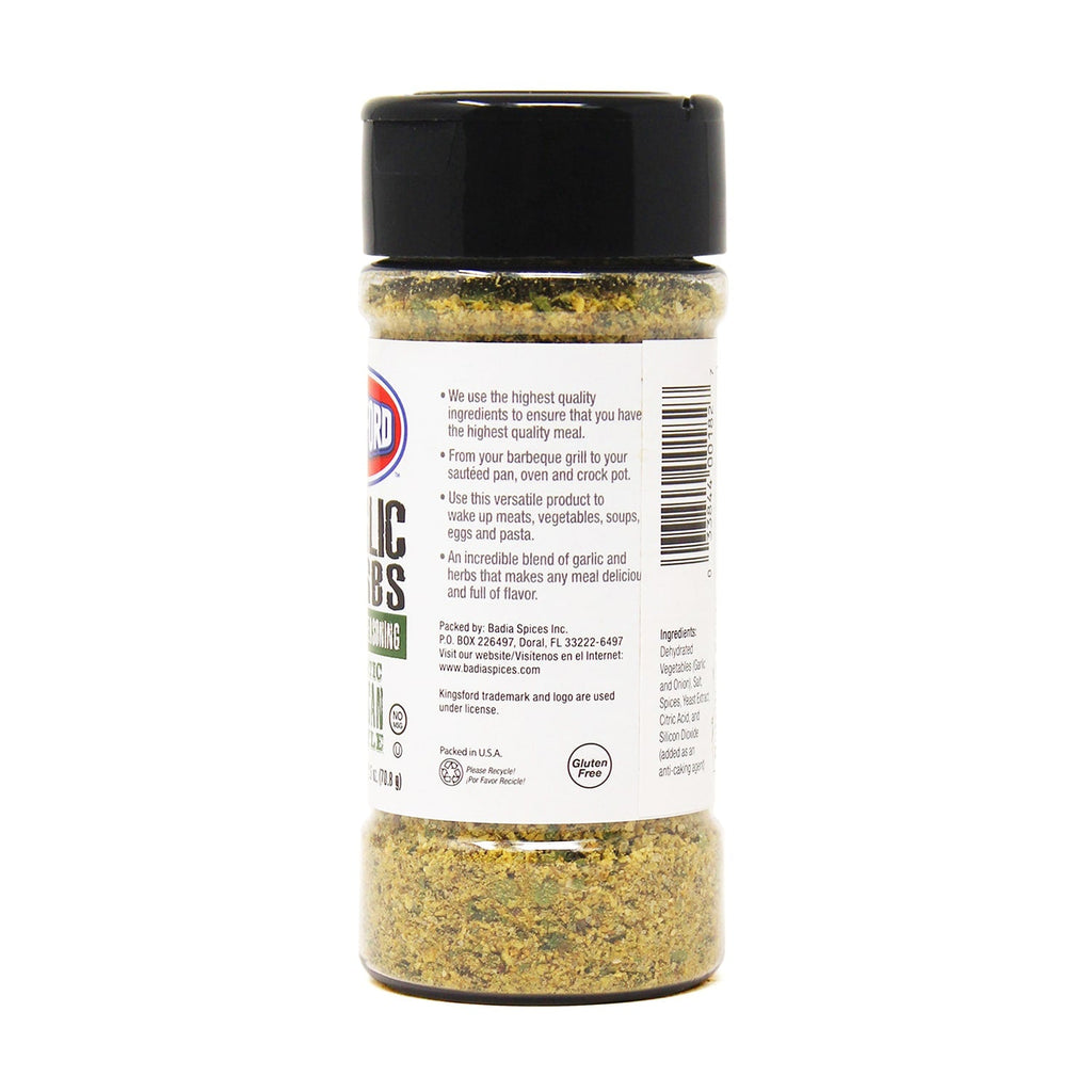 Kingsford Garlic &amp; Herb All-Purpose Seasoning, 2.5 oz.