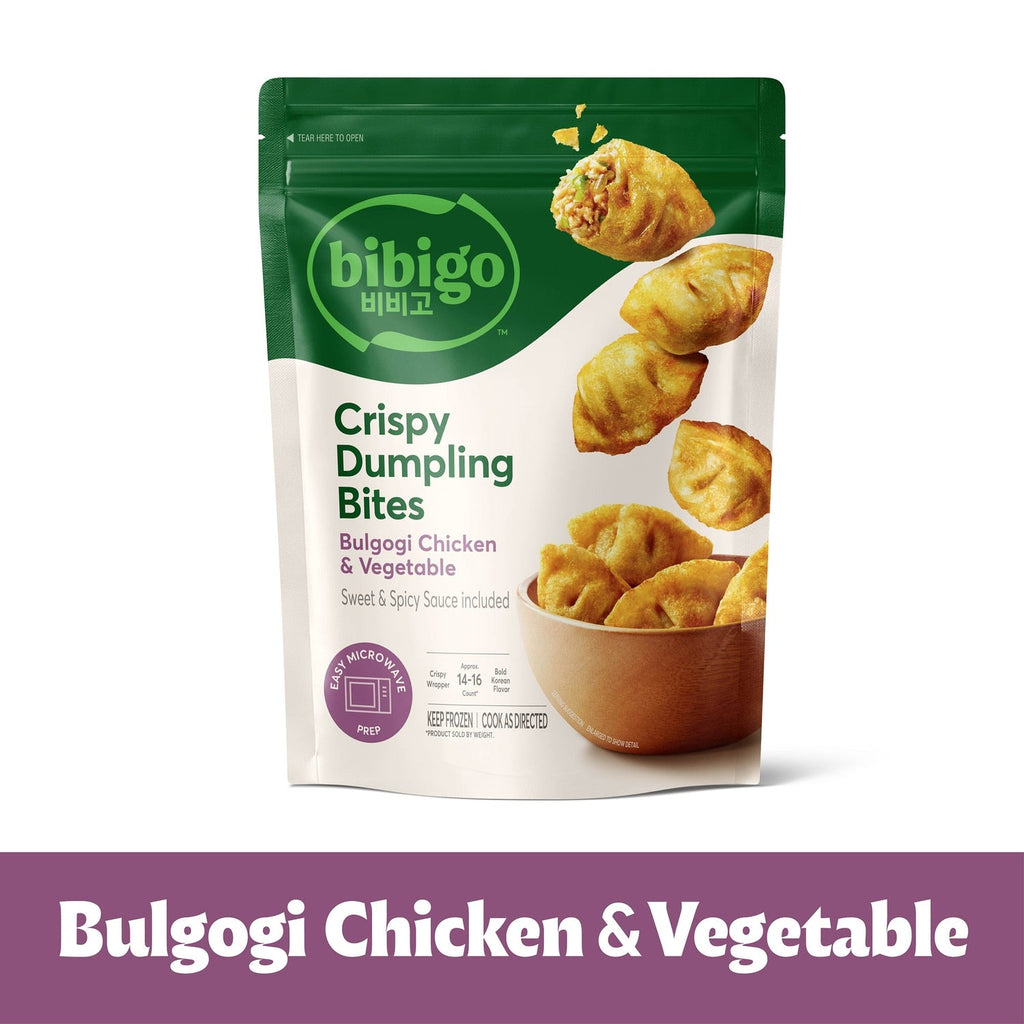 Bibigo Bulgogi Chicken &amp; Vegetable Crispy Frozen Dumpling Bites, 7.7 oz.