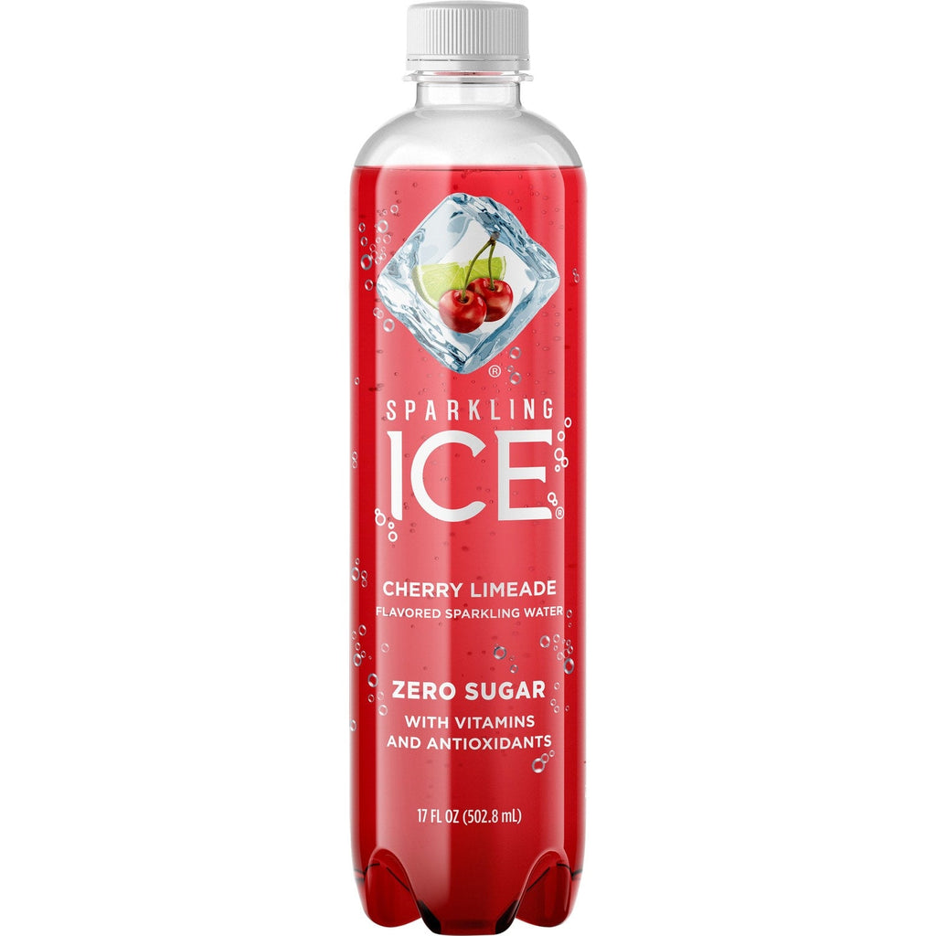 Sparkling Ice Cherry Limeade Flavored Spring Water, 17-oz. Bottle