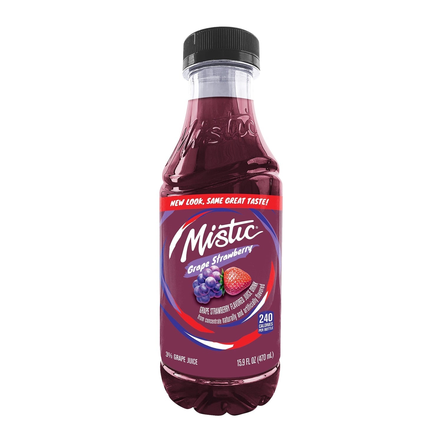 Mistic Grape Strawberry, 15.9 fl oz. Bottle