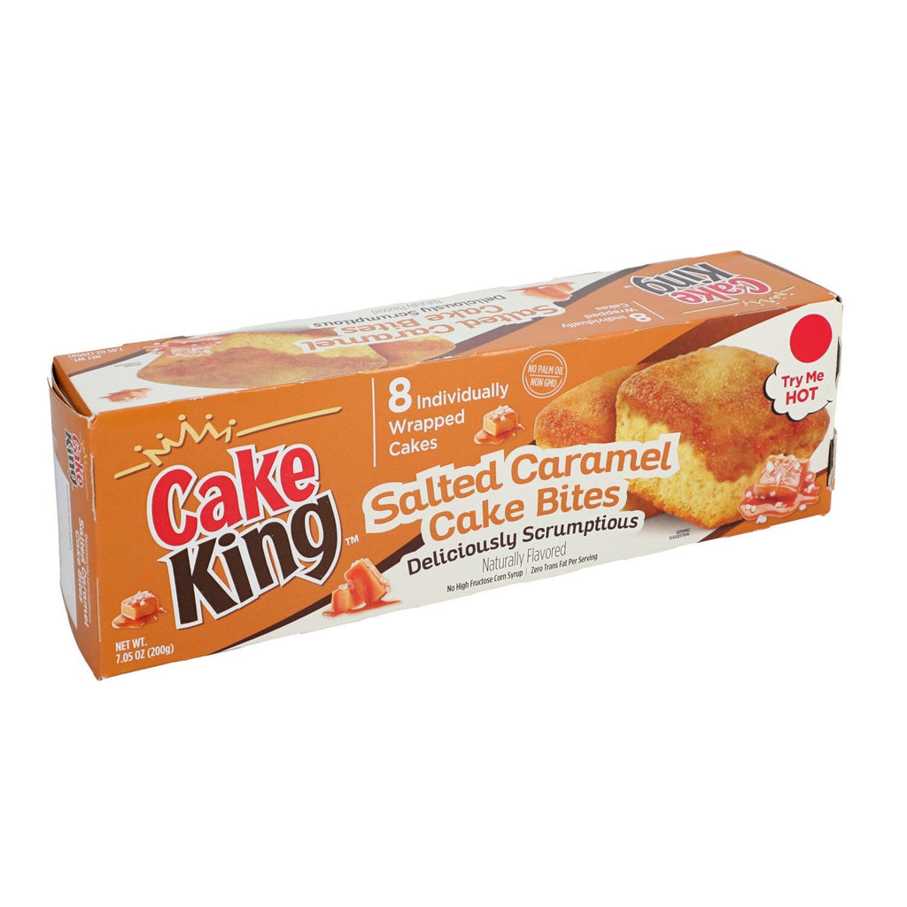 Cake King Salted Caramel Cake Bites, 8-pc Pack.
