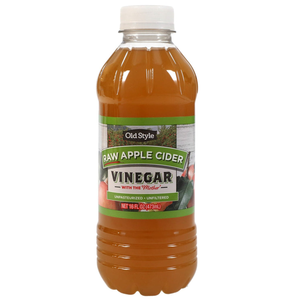 Old Style Unfiltered Apple Cider Vinegar, 16 oz.