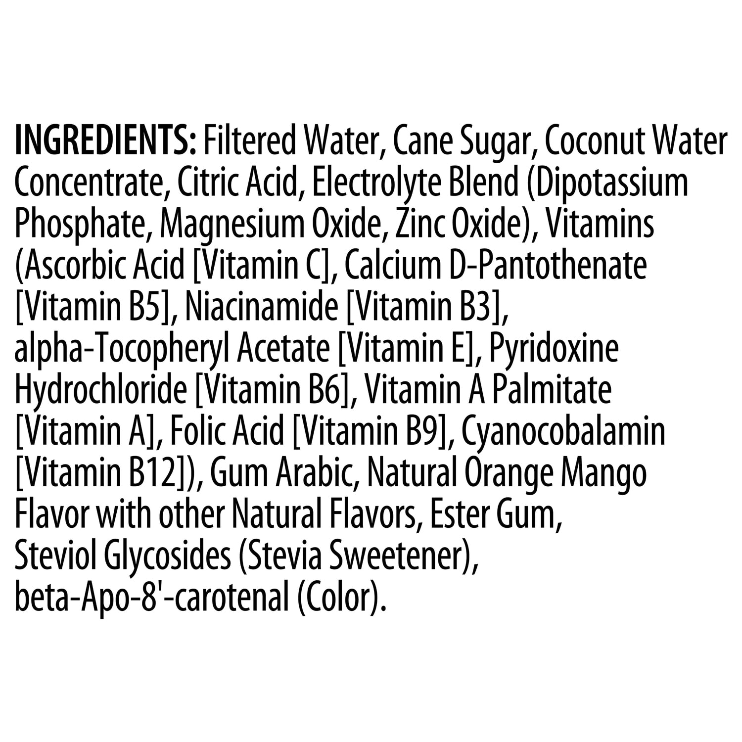 BODYARMOR Orange Mango Electrolyte Sports Drink, 16 fl oz Bottle