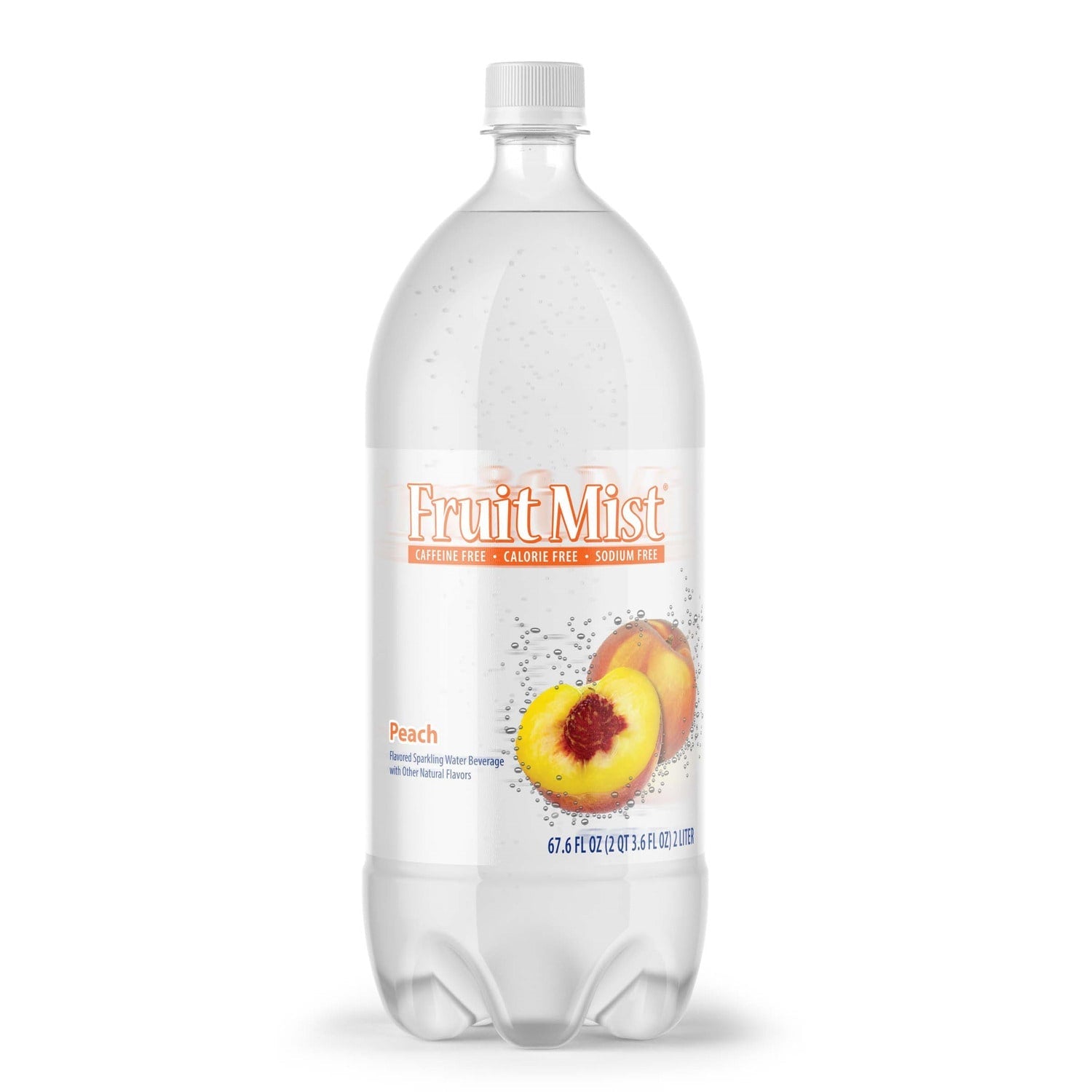 Fruit Mist Sparkling Peach Water, 67.6-oz.