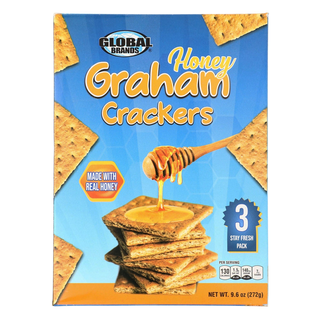 Global Brands Honey Graham Crackers, 9.6-Oz.
