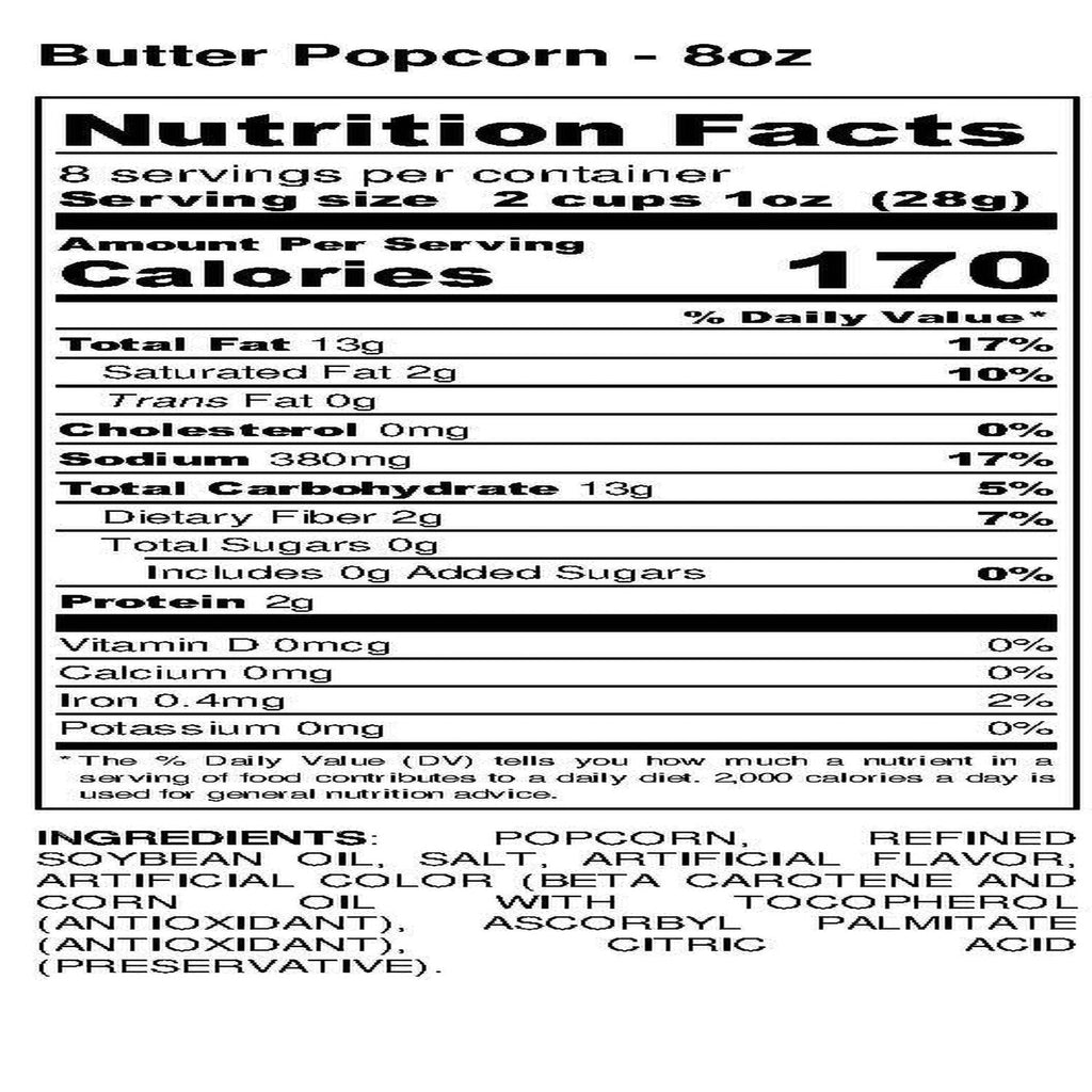 Brim's Butter-Flavored Popcorn, 1 ct.