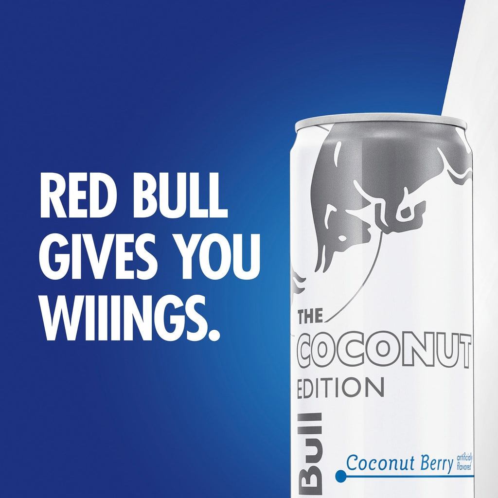 Red Bull Coconut Edition Coconut Berry Flavored Energy Drink, 1-ct.
