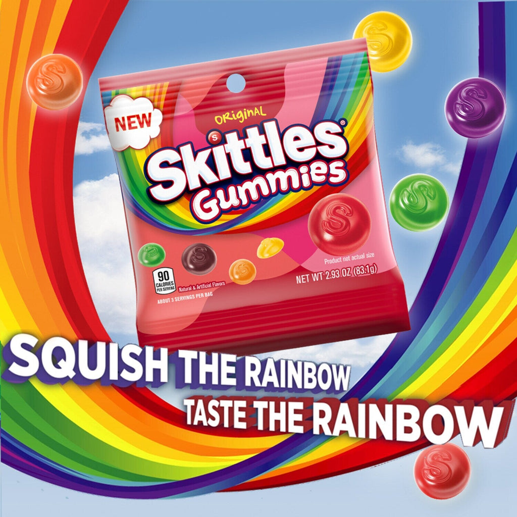 SKITTLES Original Gummy Candy (2.93oz)