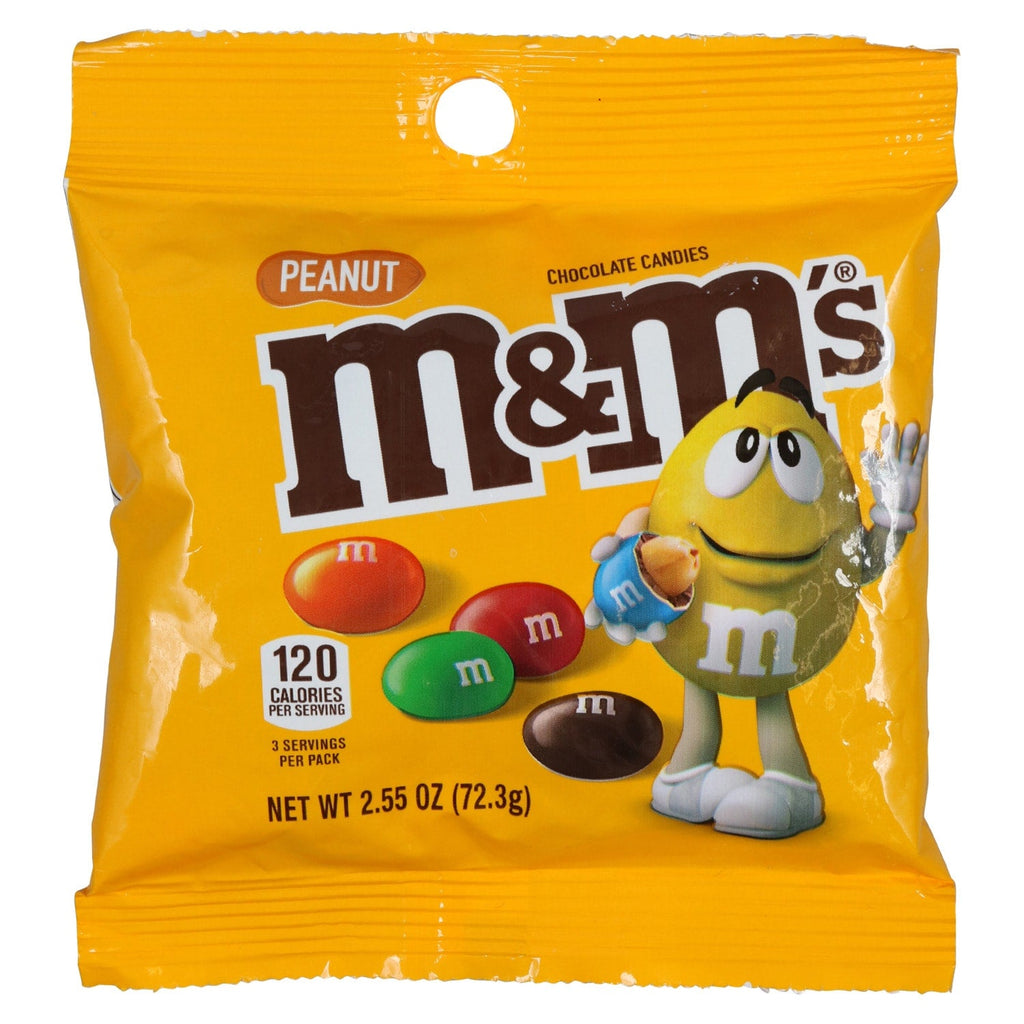 Peanut M&amp;M's(R), 2.55-oz. Bags