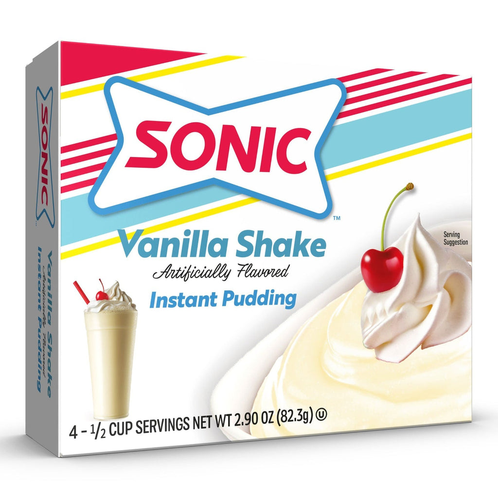 Sonic Vanilla Shake Flavored Pudding, 1-ct.