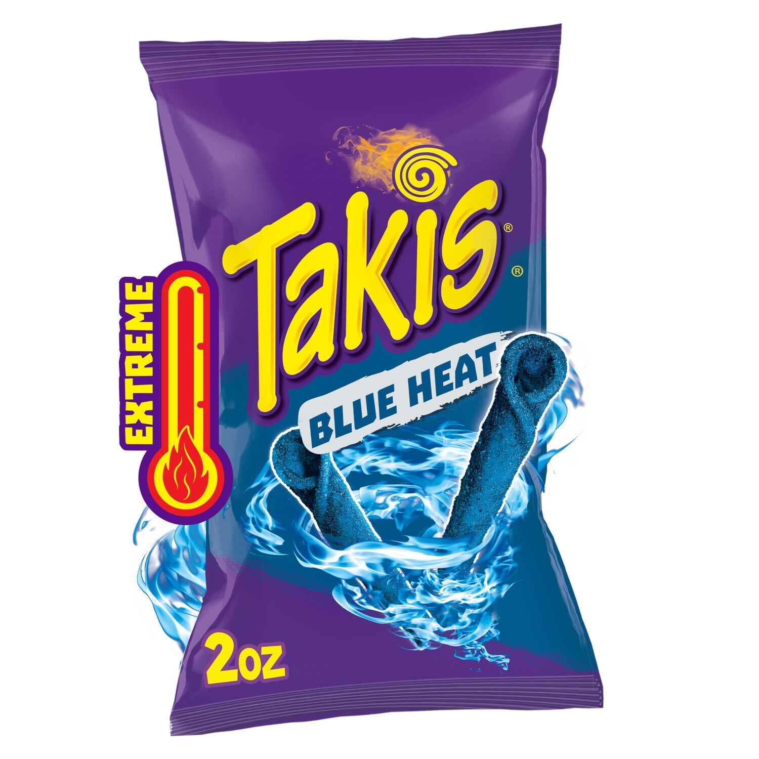 Barcel Takis Blue Heat Tortilla Chips, 2 oz.