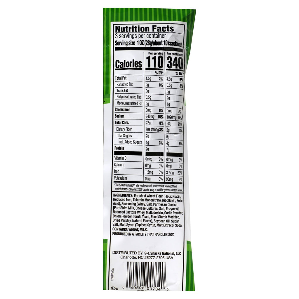 Snack Factory Pretzel Crisps - Garlic Parmesan, 3 oz.