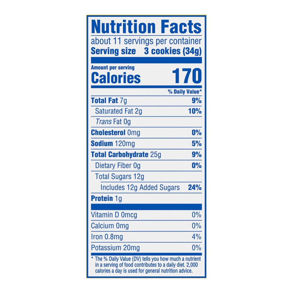 Oreo Nabisco Golden Sandwich Cookies, 1-ct.