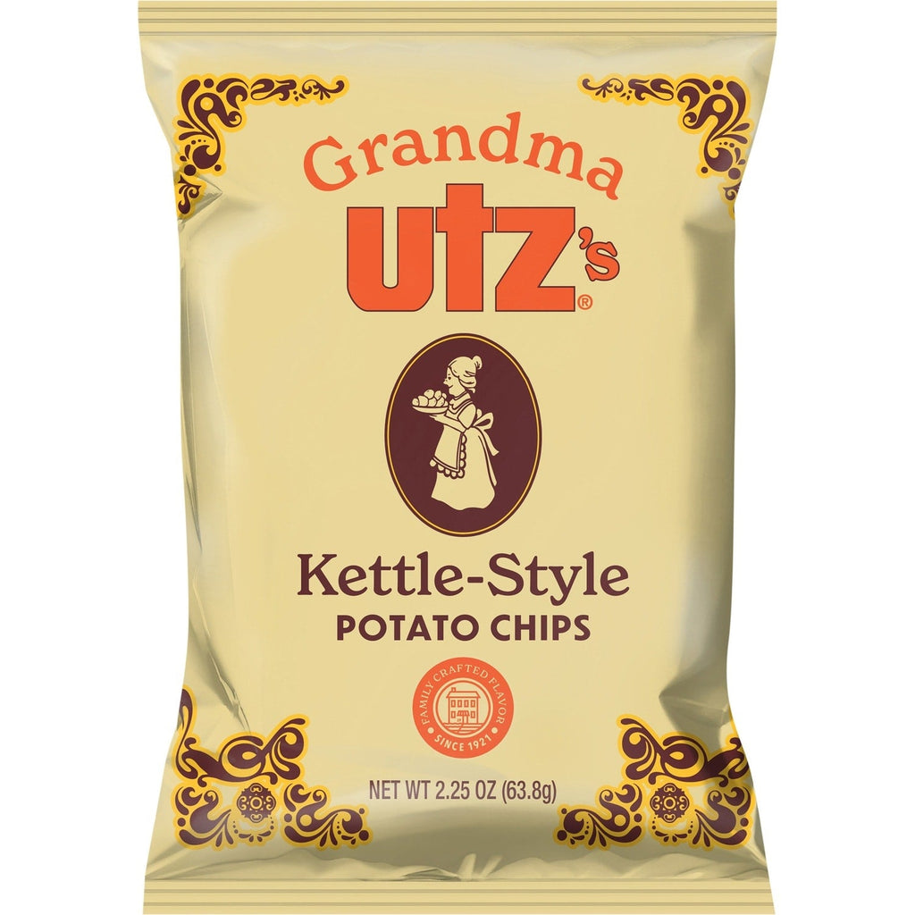 Utz Grandma Utz's Kettle-Style Potato Chips, 2.25-oz. Bags