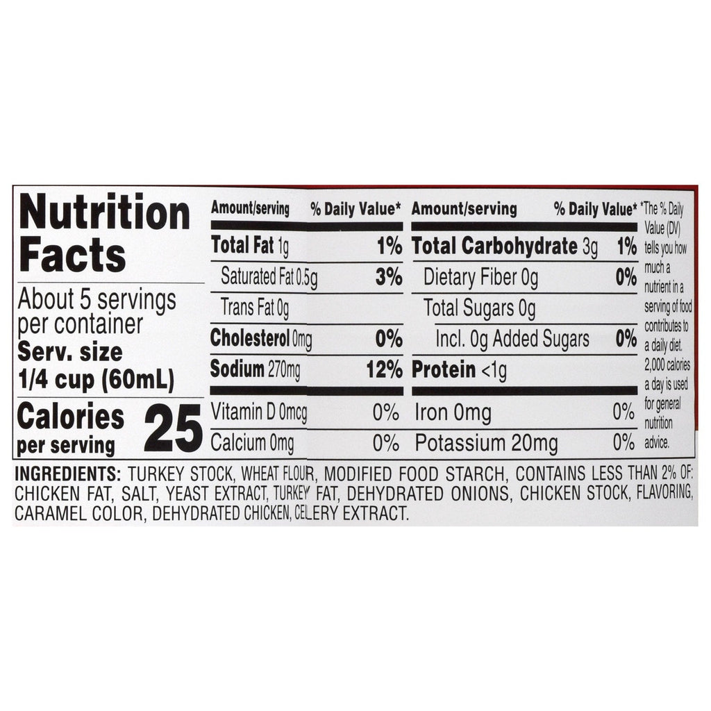 Campbellâs Turkey Gravy, 11.8-oz. Cans