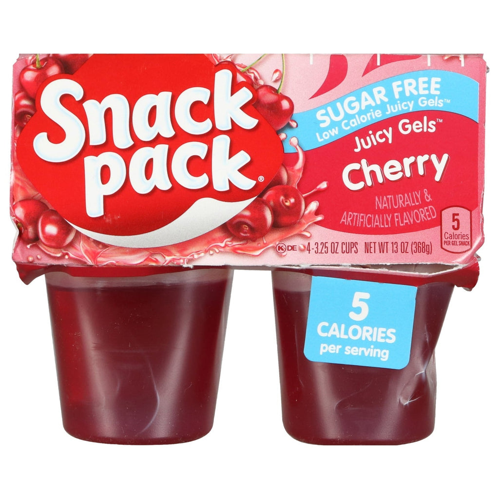 Snack Pack Juicy Gels Cherry, 4-ct. Pack