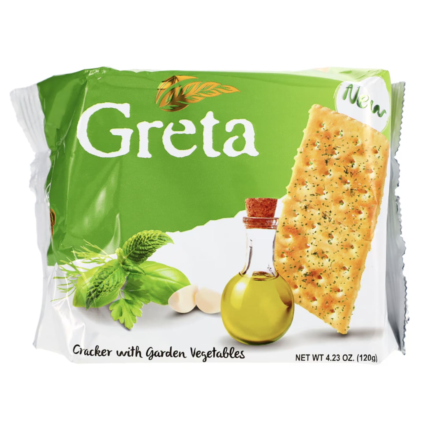 Greta Garden Vegetable Crackers, 1 ct.